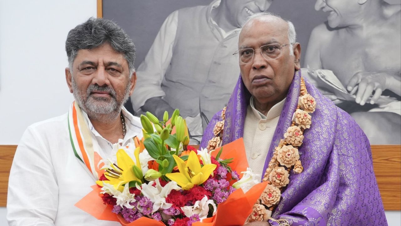 D.K Shivakumar In Delhi For Final Talks On Cabinet Expansion