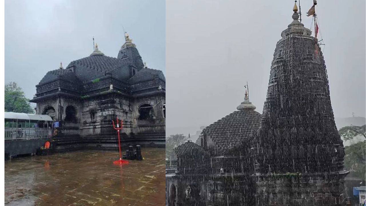 Heavy rains lash Nashik, darshan at Trimbakeshwar Temple suspended
