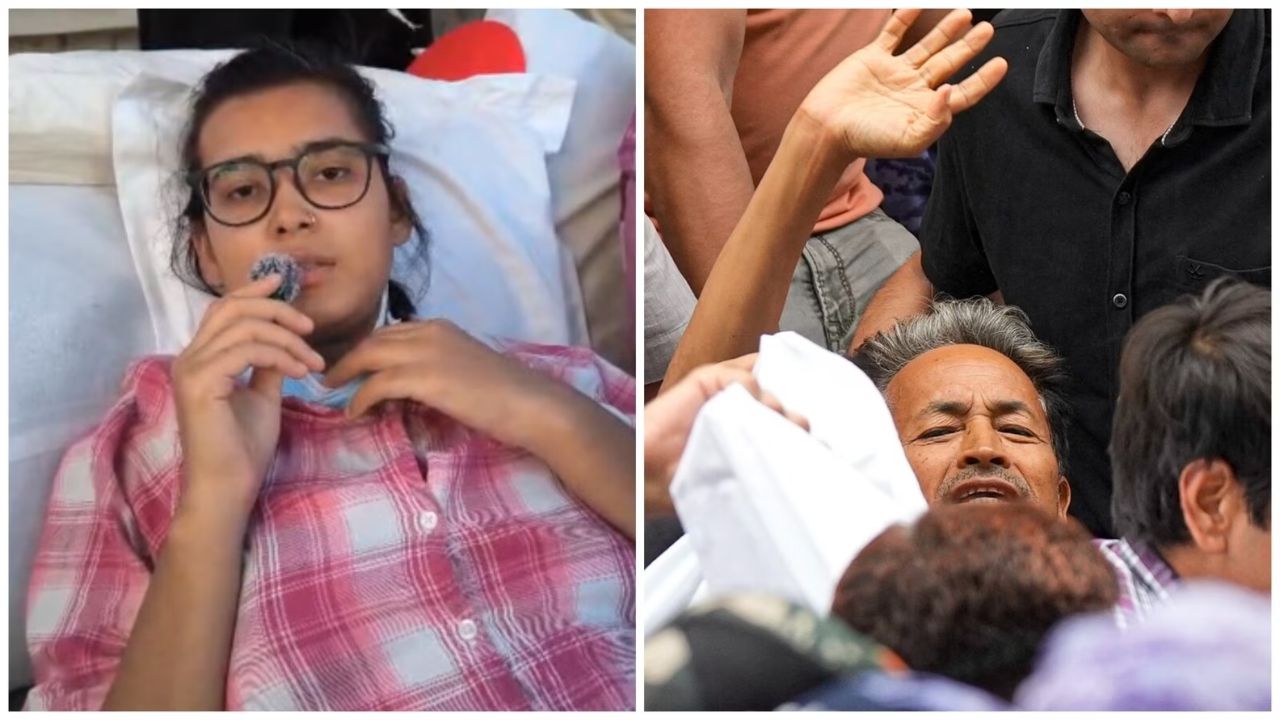 Sonam Wangchuk Hunger Strike: Neha Bora Refuses to End Fast, Completes 21 Days Without Food