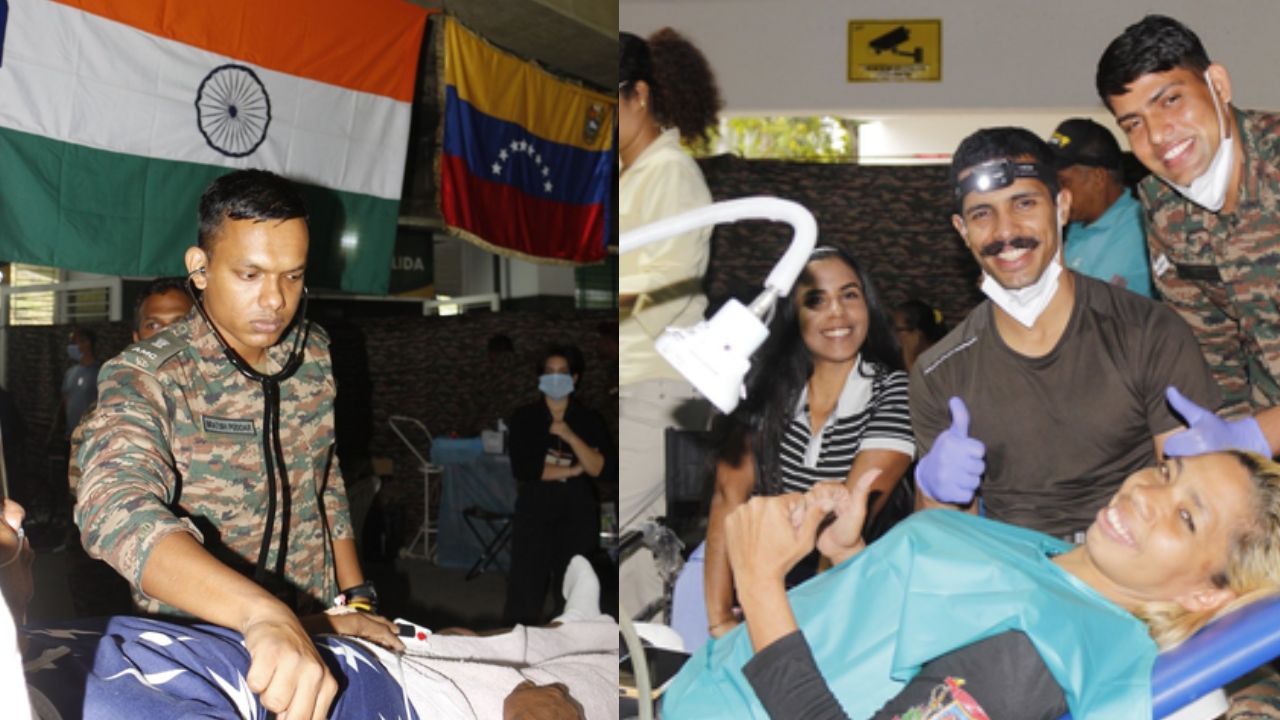 Operation Amistad is winning hearts in Venezuela; say earthquake survivors praising Indian army medical team