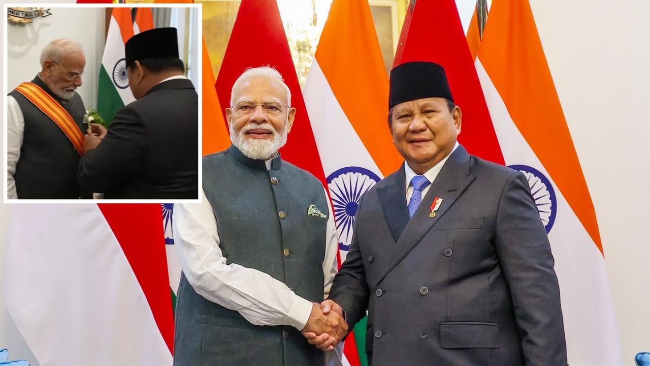 PM Modi conferred Indonesia’s highest civilian honour ‘Bintang Adipurna’; Dedicates award to…