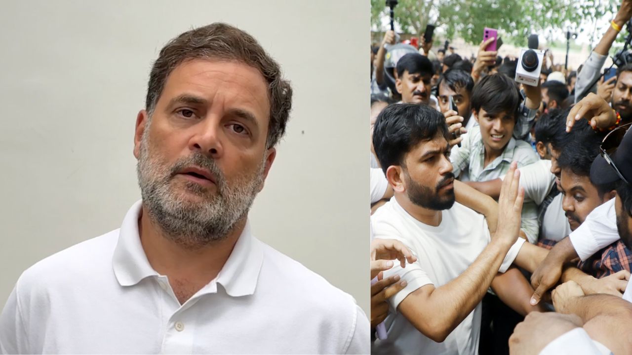 Rahul Gandhi Reacts to CJP Protest, Calls PM Modi ‘Most Anti-Youth Prime Minister India Has Ever Had’