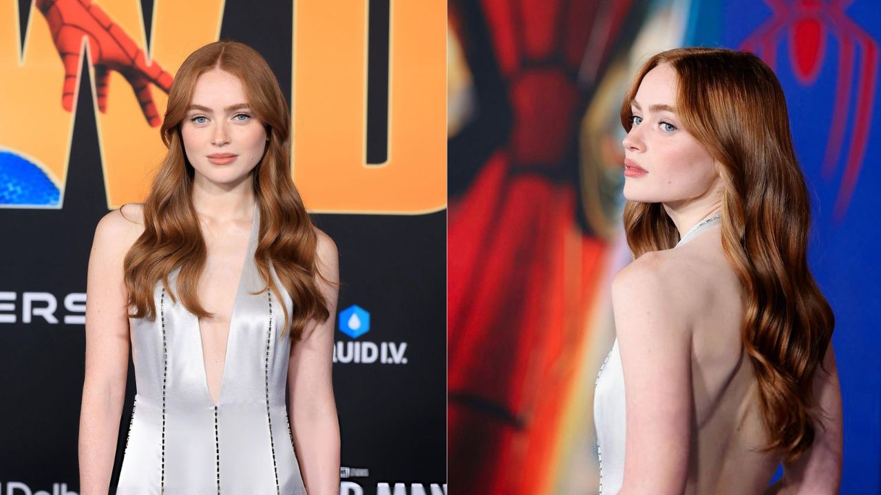 Sadie Sink looked glamorous in white at “Spider-Man: Brand New Day” Los Angeles Premiere held at Dolby Theatre 