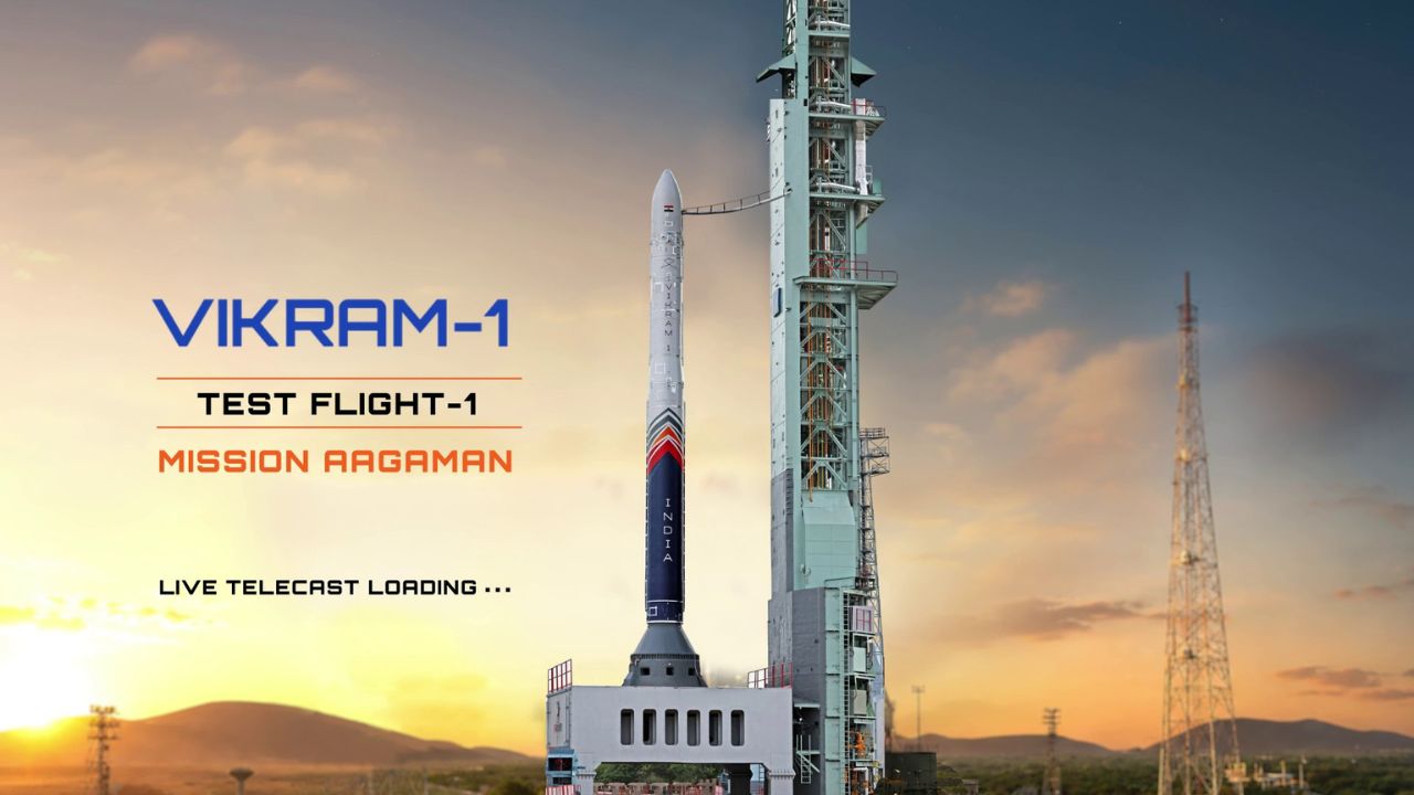 India’s First Private Space Launch: Vikram – 1 Mission Lift Off Successfully From Satish Dhawan Space Centre