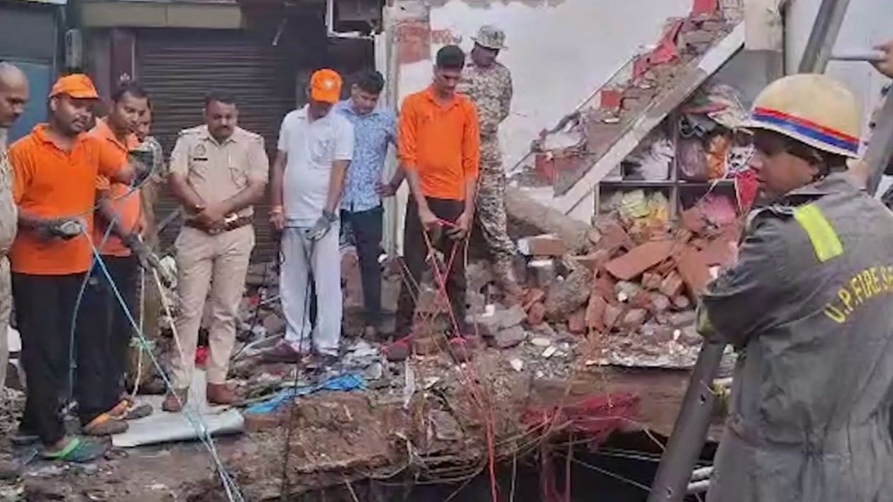 Agra Shop Collapse: Where is Ganga Devi? Rescue teams continue search for third day; Watch video