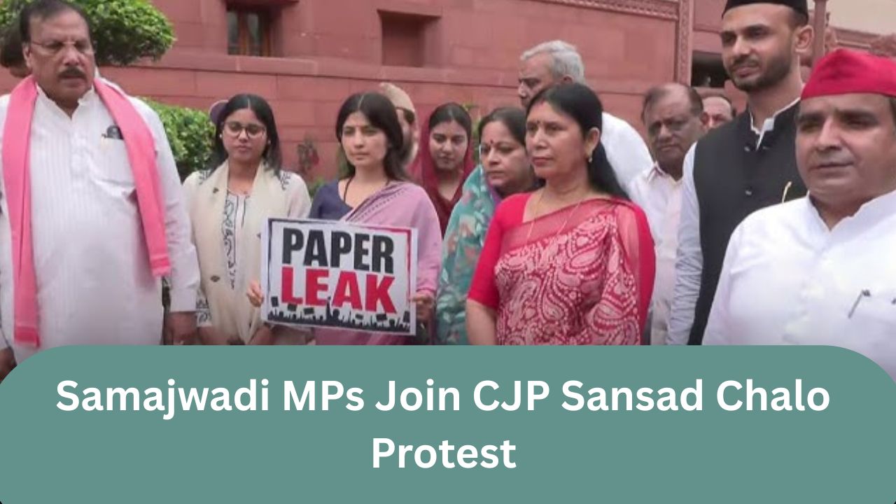 ‘NEET Hai Ya Cheat Hai?’ SP MP Dimple Yadav joins CJP’s Sansad Chalo March, Says ‘Entire Process Is Corrupt’