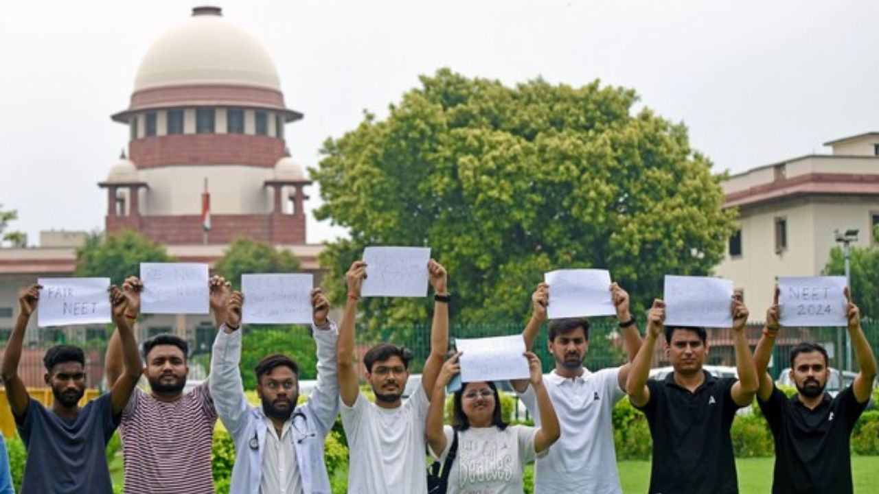 NEET Paper Leak Row: Supreme Court Says It Will Closely Monitor Centre’s Steps