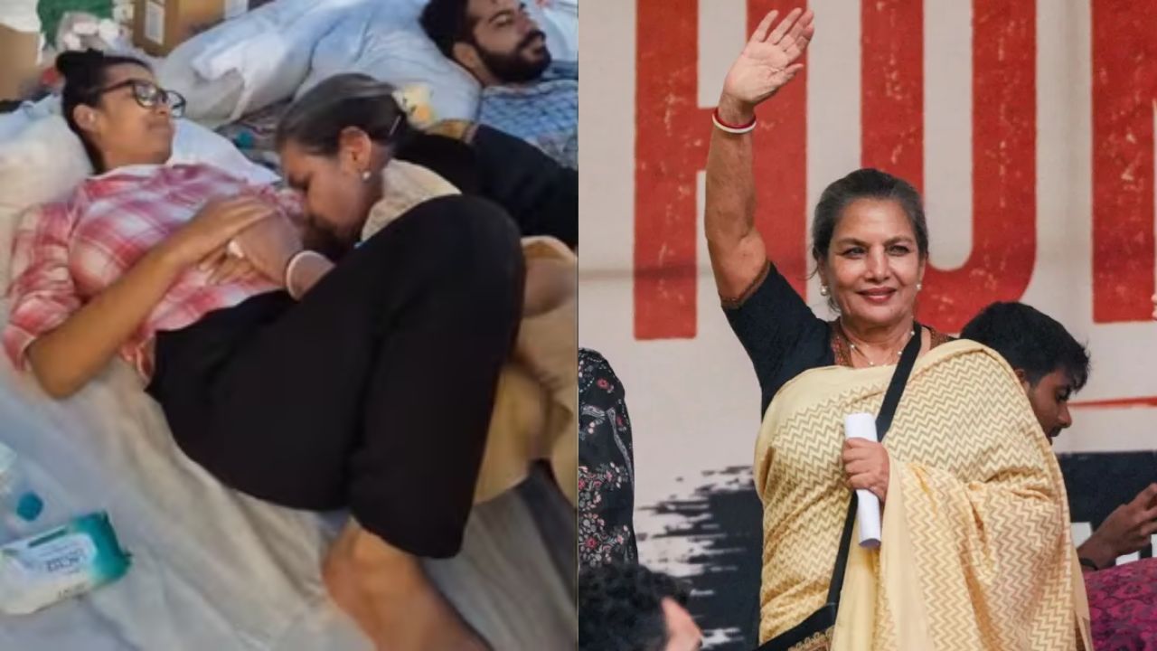 ‘Don’t Sideline The Cause’: Shabana Azmi Joins CJP Protest March, Calls Peaceful Protest Constitutional Right