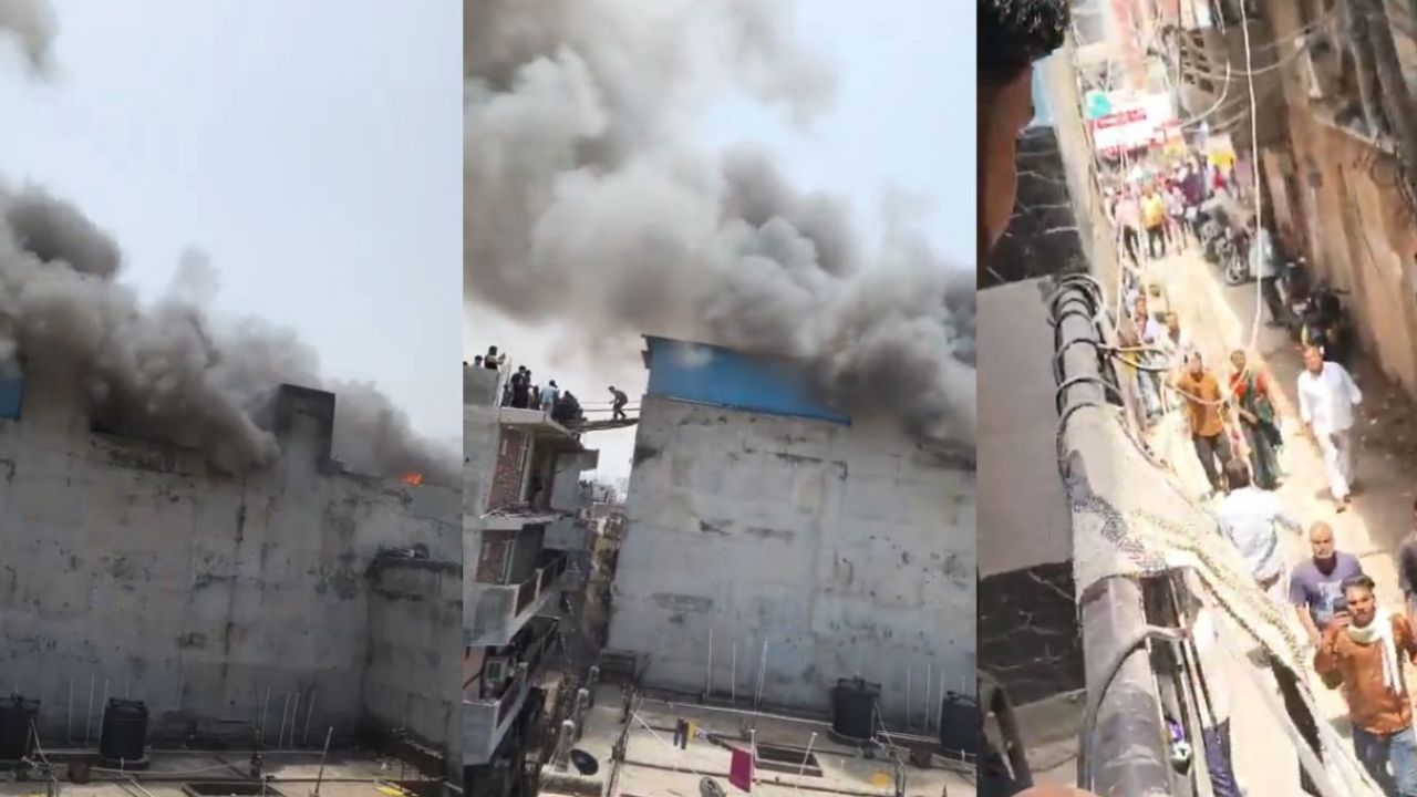 Noida Fire Accident: 2 killed, 50 families affected; Police say EV charging spark caused fire