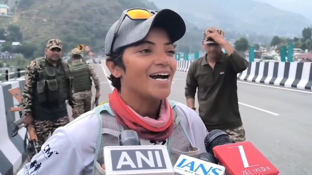 Meet Sufiya Sufi: World Record Holder Running From Kanyakumari To Leh-Ladakh For Indian Forces