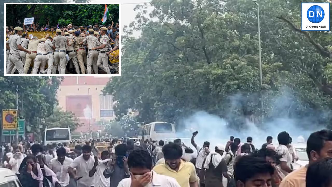 Barricades Breached, Tear Gas Fired: Chaos Erupts As CJP Protesters March Towards Parliament
