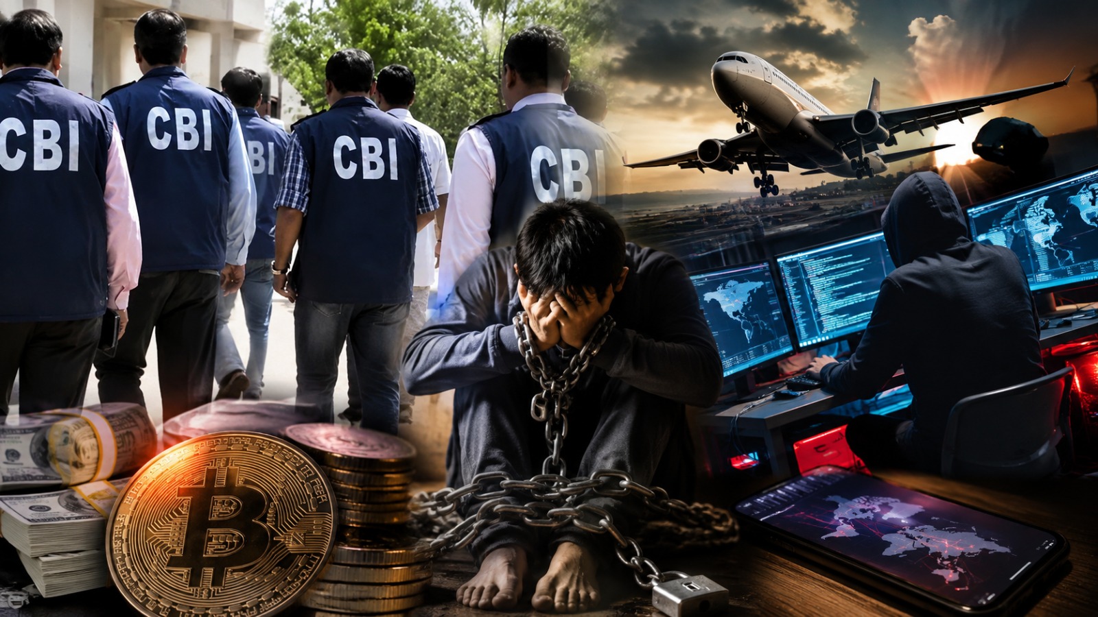 CBI Big Action: Fake Foreign Jobs to Cyber Slavery, Hisar Agent Arrested in Myanmar-Cambodia Scam Network