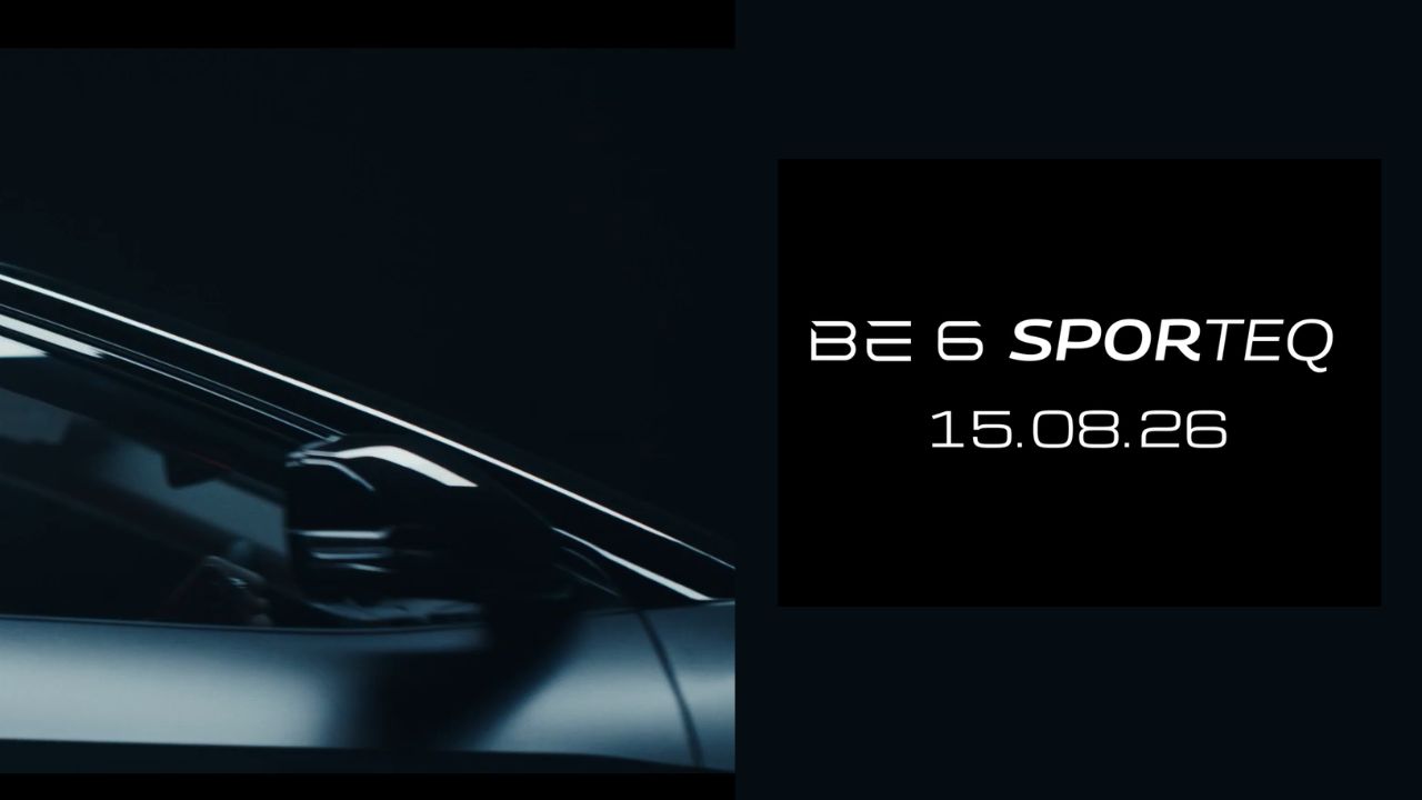 Mahindra BE 6 Sporteq Teased Ahead of August 15 Debut, Gets Triple-Screen Dashboard