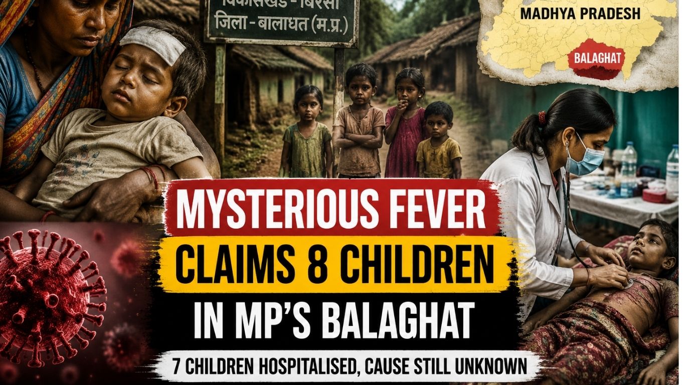 Mystery Fever Grips MP’s Balaghat! 8 Children Dead in Baiga Tribal Villages, 7 Hospitalised