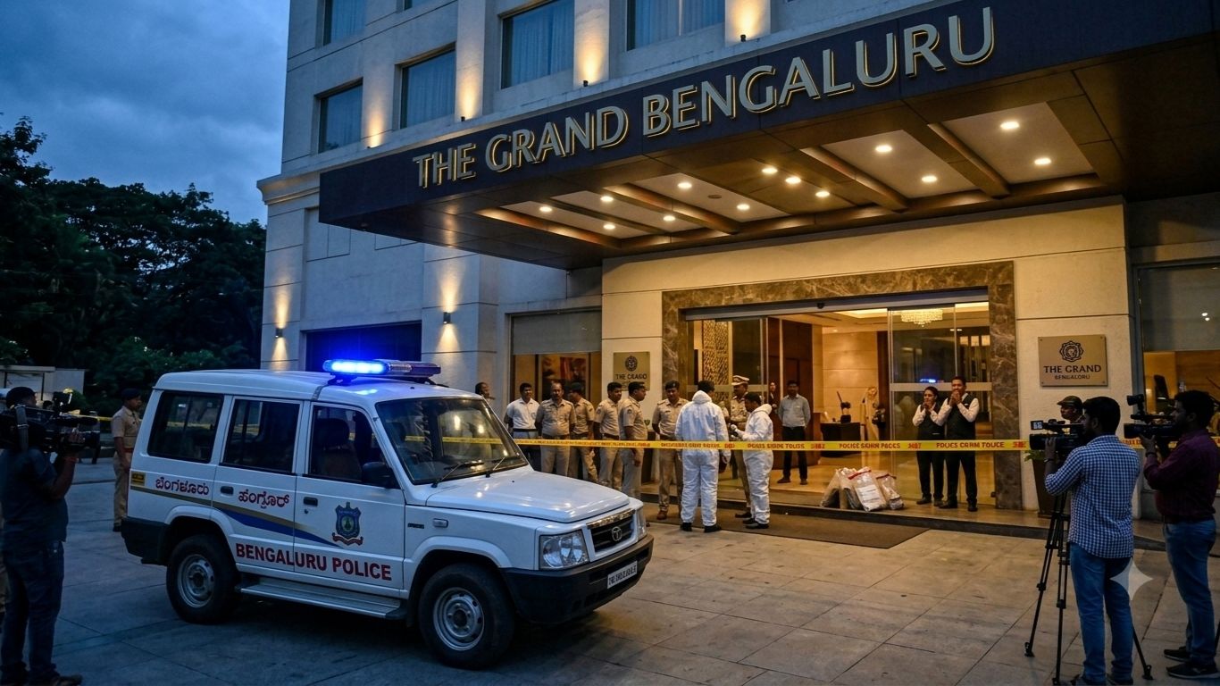 Bengaluru Shocker: Cab Manager Kills Daughters Aged 5 and 10 at Luxury Hotel, Found Injured in Room