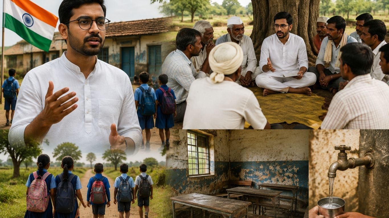 CJP Launches ‘Fix the Schools’ Campaign in Maharashtra’s Hingoli; Abhijit Deepke Pushes Rural Education Reform