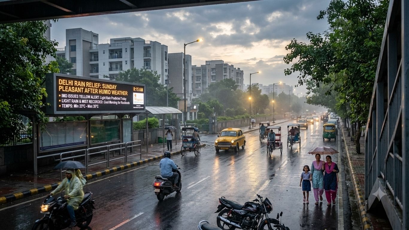 Monsoon Update: Delhi Gets Rain Relief, IMD Predicts Heavy Showers Across Multiple States