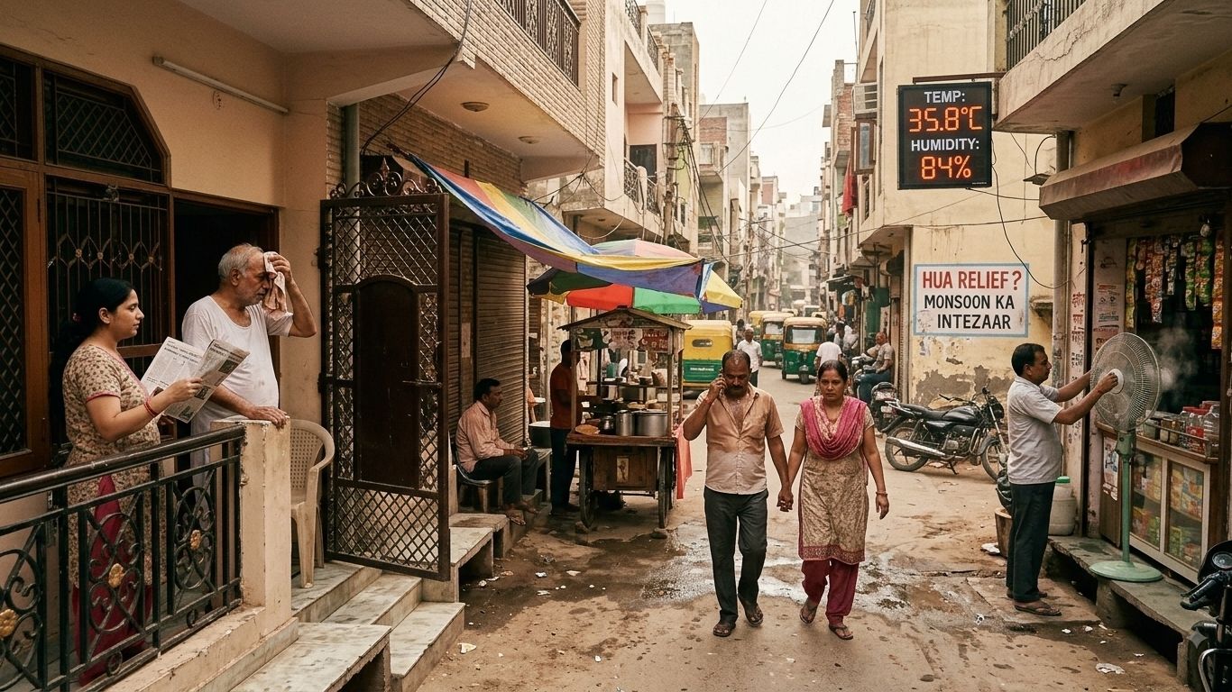 Delhi Weather Update: IMD Predicts Dry Weather, Light Rain Possible on August 19-20