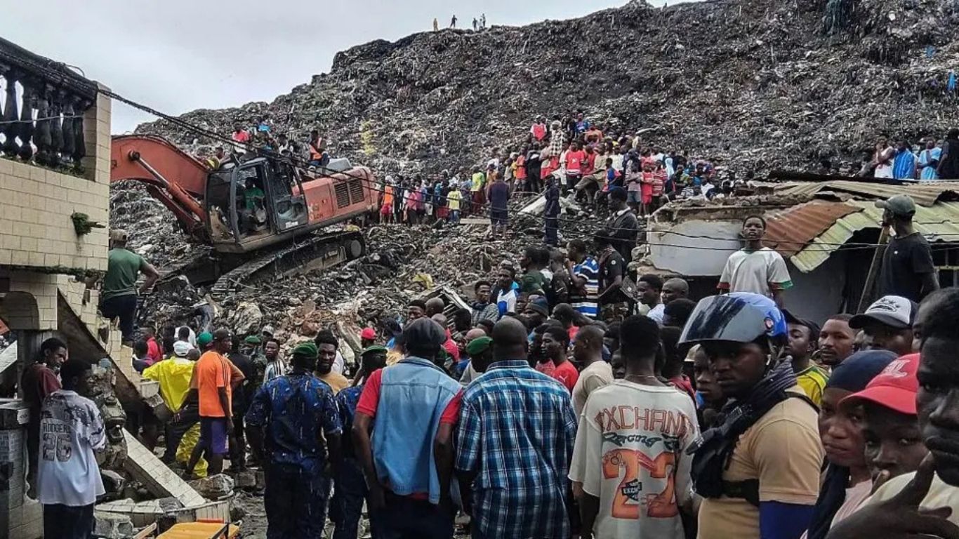 Deadly Landslide in Guinea: Garbage Mountain Collapses on Homes, Death Toll Feared to Rise
