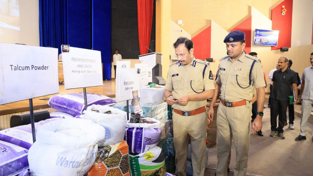 H-FAST seized 25 tonnes of adulterated spices in Hyderabad.