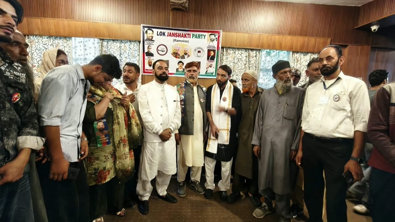 LJP Expands Kashmir Push, Targets Assembly Polls With Chirag Paswan Vision