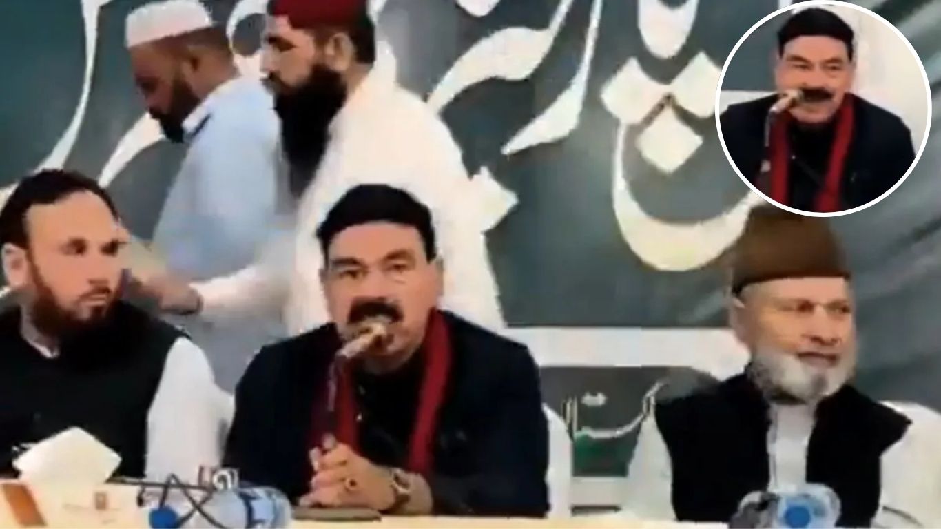 Ex Pakistan Minister On Stage With Lashkar Terrorists? Praise For Hafiz Saeed And ‘Destroy India’ Remark Goes Viral