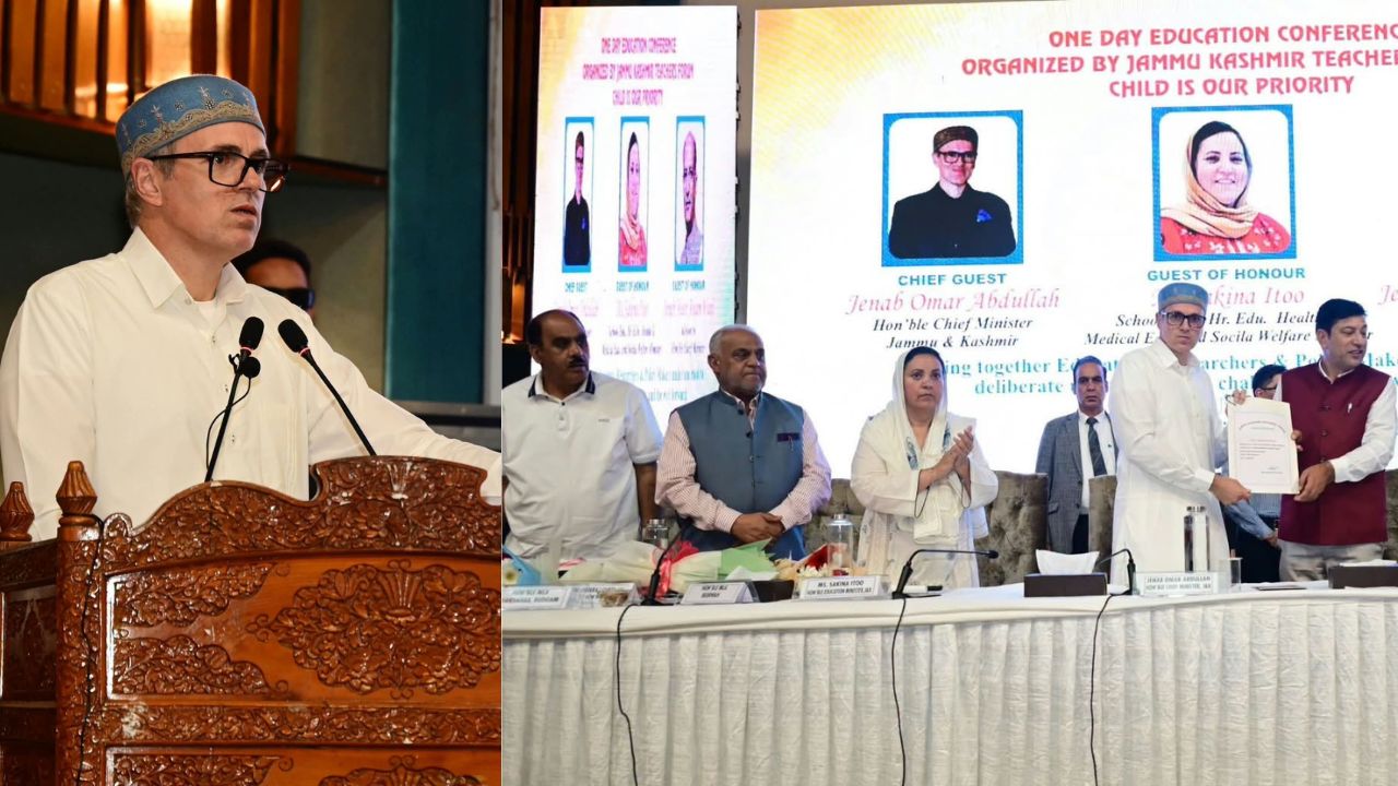Omar Abdullah’s Big Message to J&K Teachers: Prepare Students for Future Challenges
