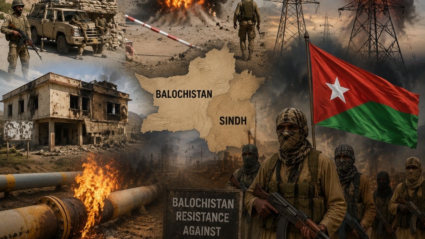 Baloch Militants Claim Multiple Attacks in Pakistan’s Balochistan, Four Military Personnel Reportedly Killed