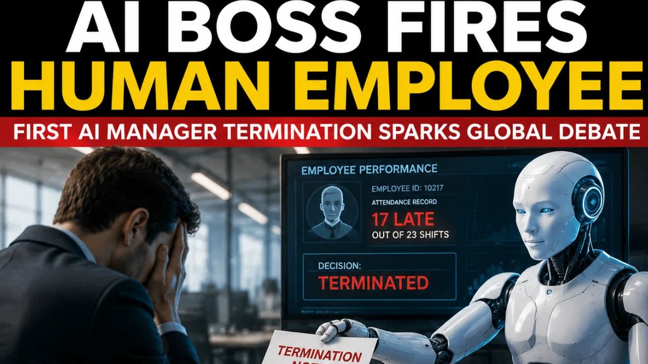 AI Manager Fires Human Employee for First Time, Future of Jobs Under Threat?