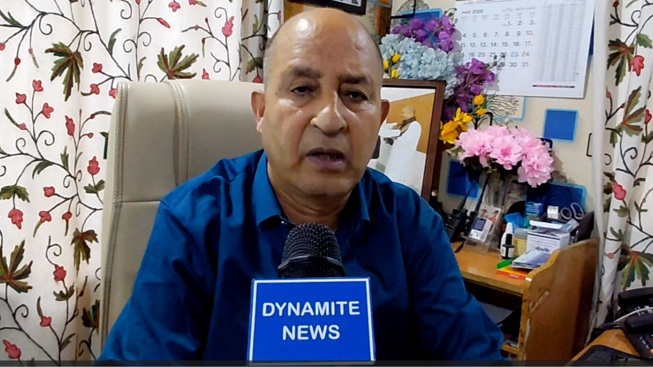 GM Shaheen Attacks Omar Abdullah Government Over J&K Unemployment, Roads and Statehood