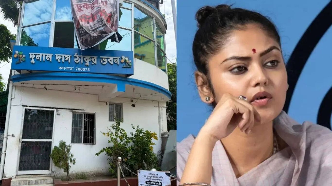 “No Room for Traitors!” TMC Supporters Lock Saayoni Ghosh’s Office, Put Up ‘Gaddar’ Posters