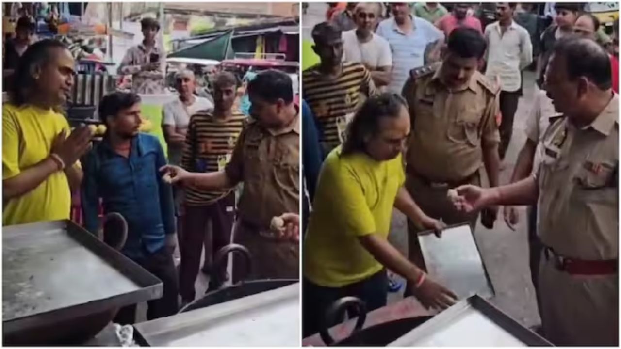 ‘Khud Ki Mithai Kha Lo!’ UP Sweet Shop Owner Refuses To Eat His Own Sweets During Inspection; Video Goes Viral
