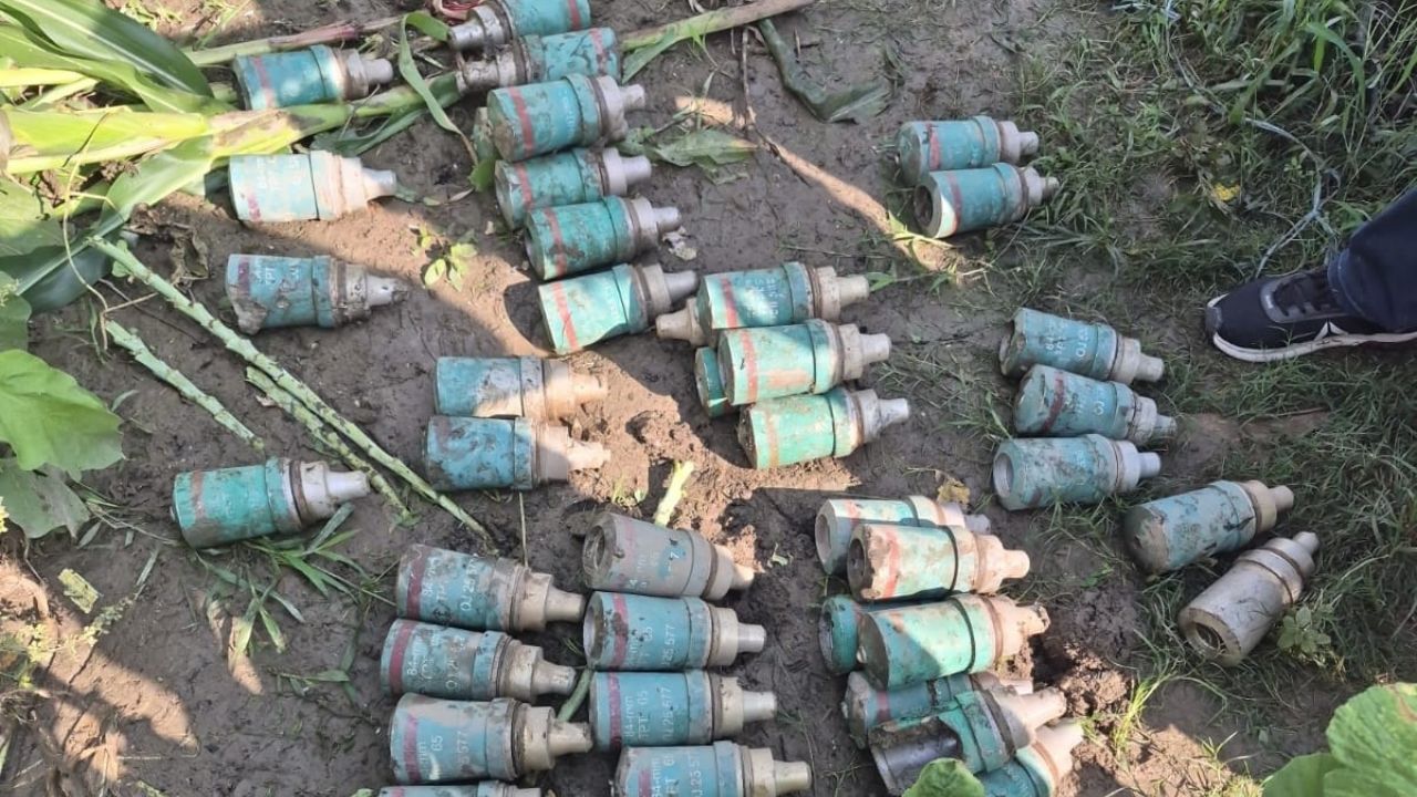 Major Recovery in Kashmir: 45 Mortar Shells Seized During Joint Operation in Sopore