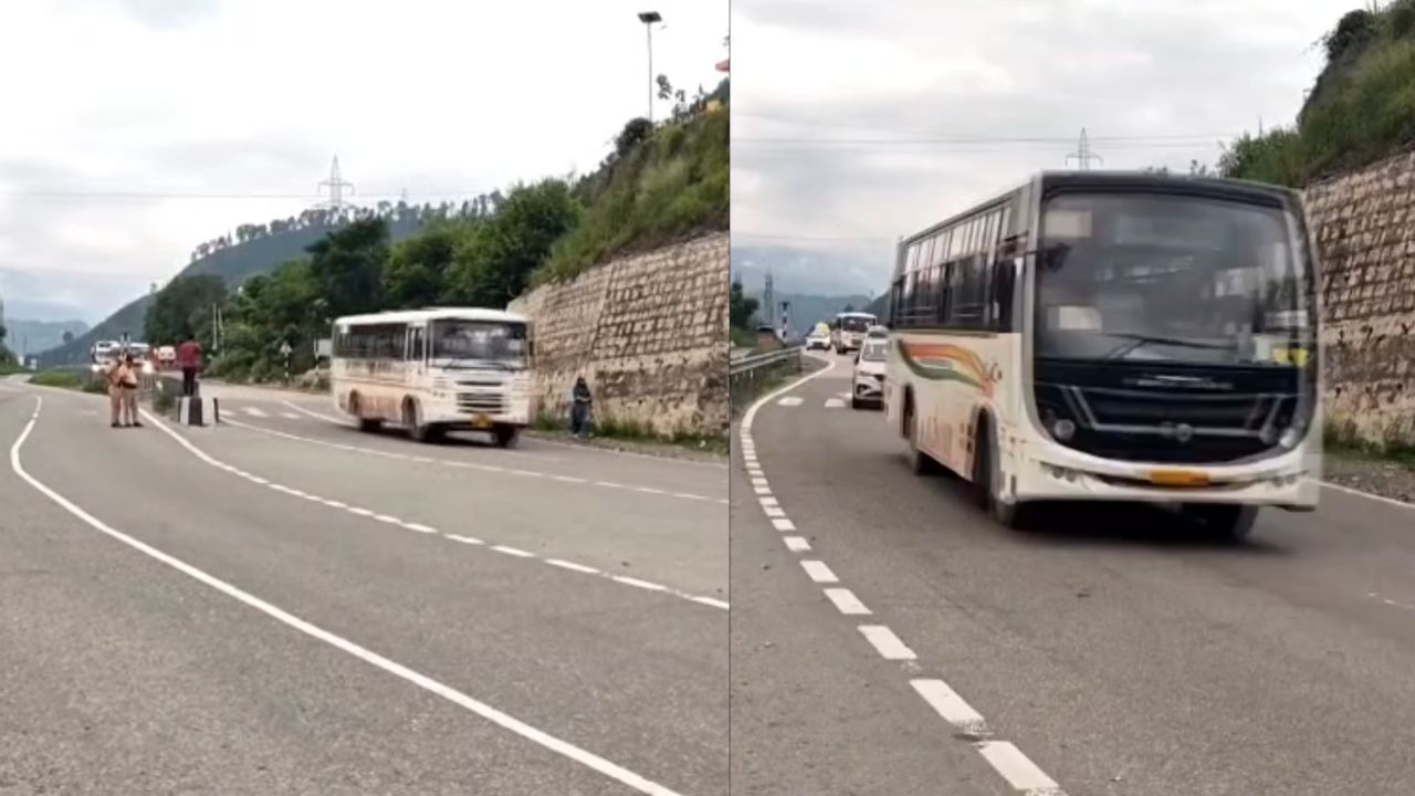 Amarnath Yatra 2026: 29th Batch Of Pilgrims Crosses Chanderkote Under Tight Security, Heads Towards Kashmir Valley
