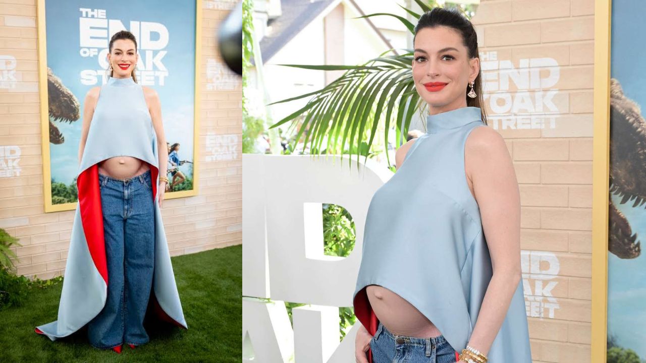 “Fake Hair, Real Bump!” Anne Hathaway’s Perfect Reply To Pregnancy Trolls Goes Viral