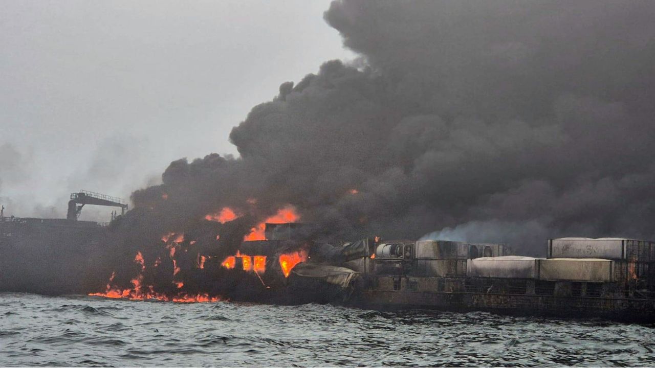 Iran War Shock: Another Tanker Attack in Hormuz, Shipping Falls 95% on World’s Key Oil Route