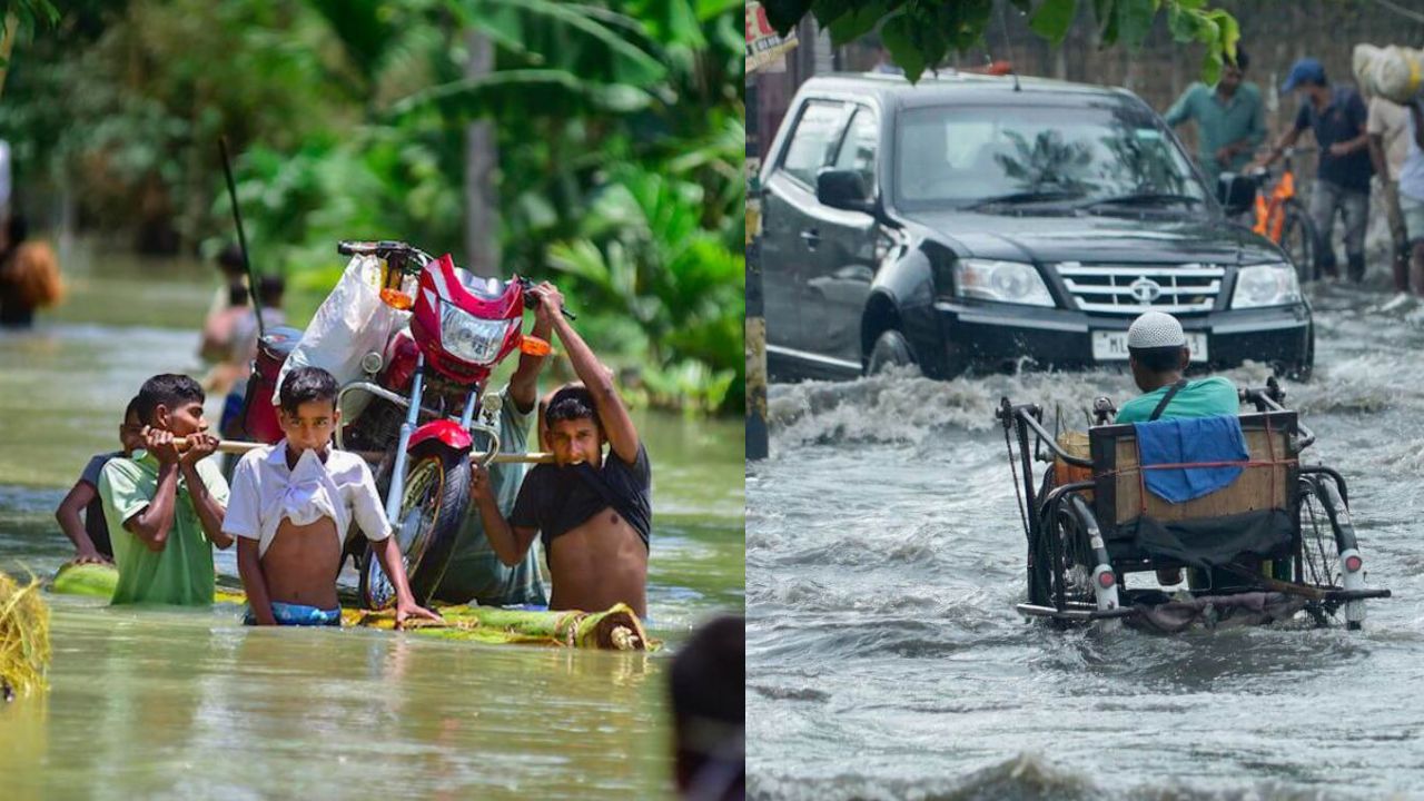 Assam Flood Fury: Death Toll Climbs To 95, Over 1.6 Lakh People Affected Across 14 Districts