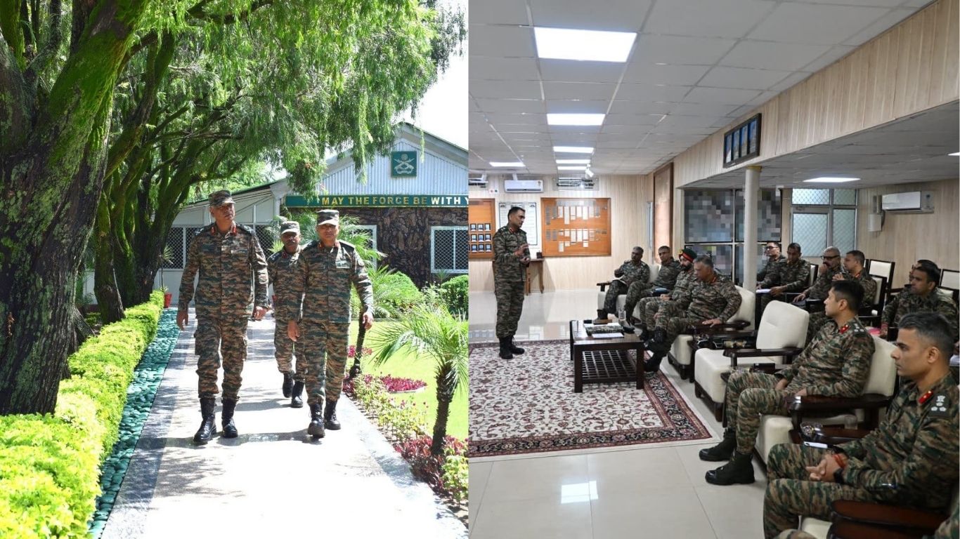 Border Region On Alert? White Knight Corps Commander Reviews Security, Operational Readiness In Rajouri-Poonch