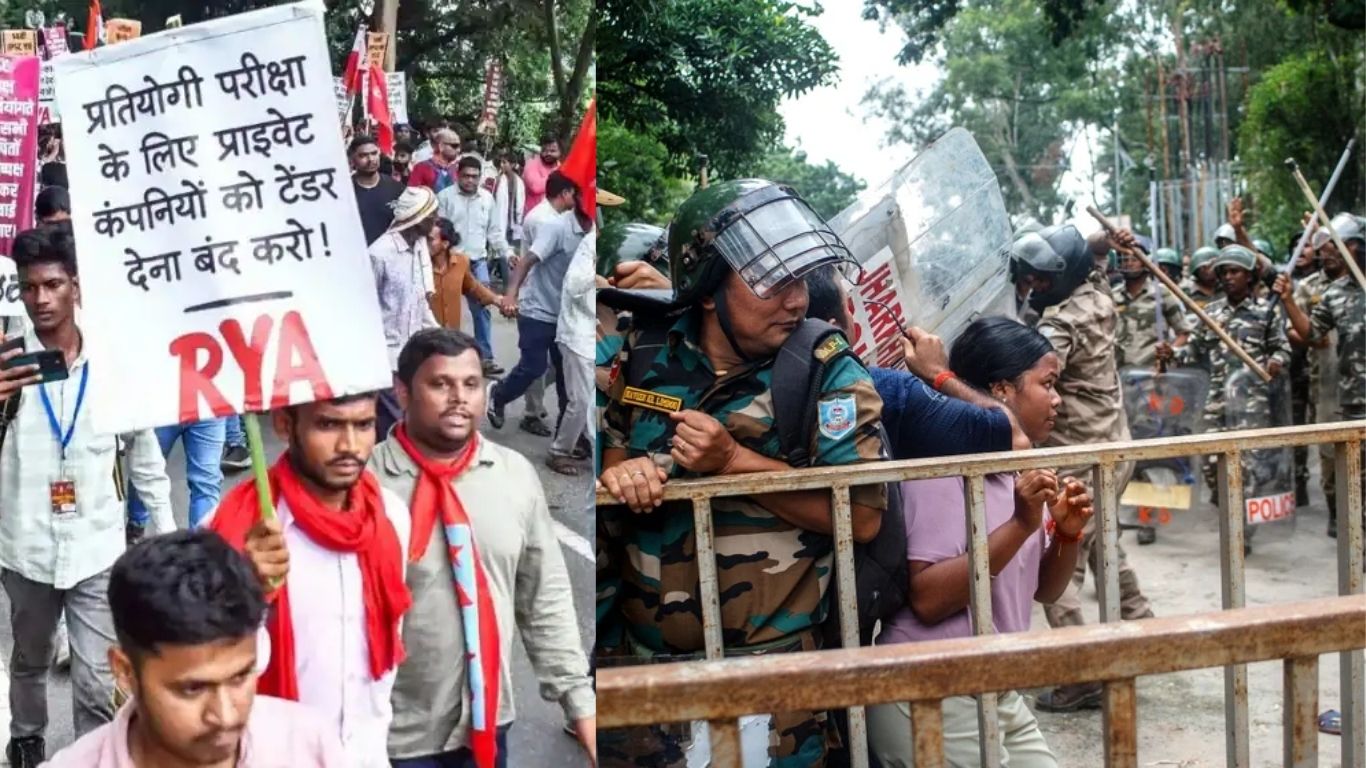 Students Wanted Answers, Got FIRs? Jharkhand Job Protest Sparks Fresh Political Battle