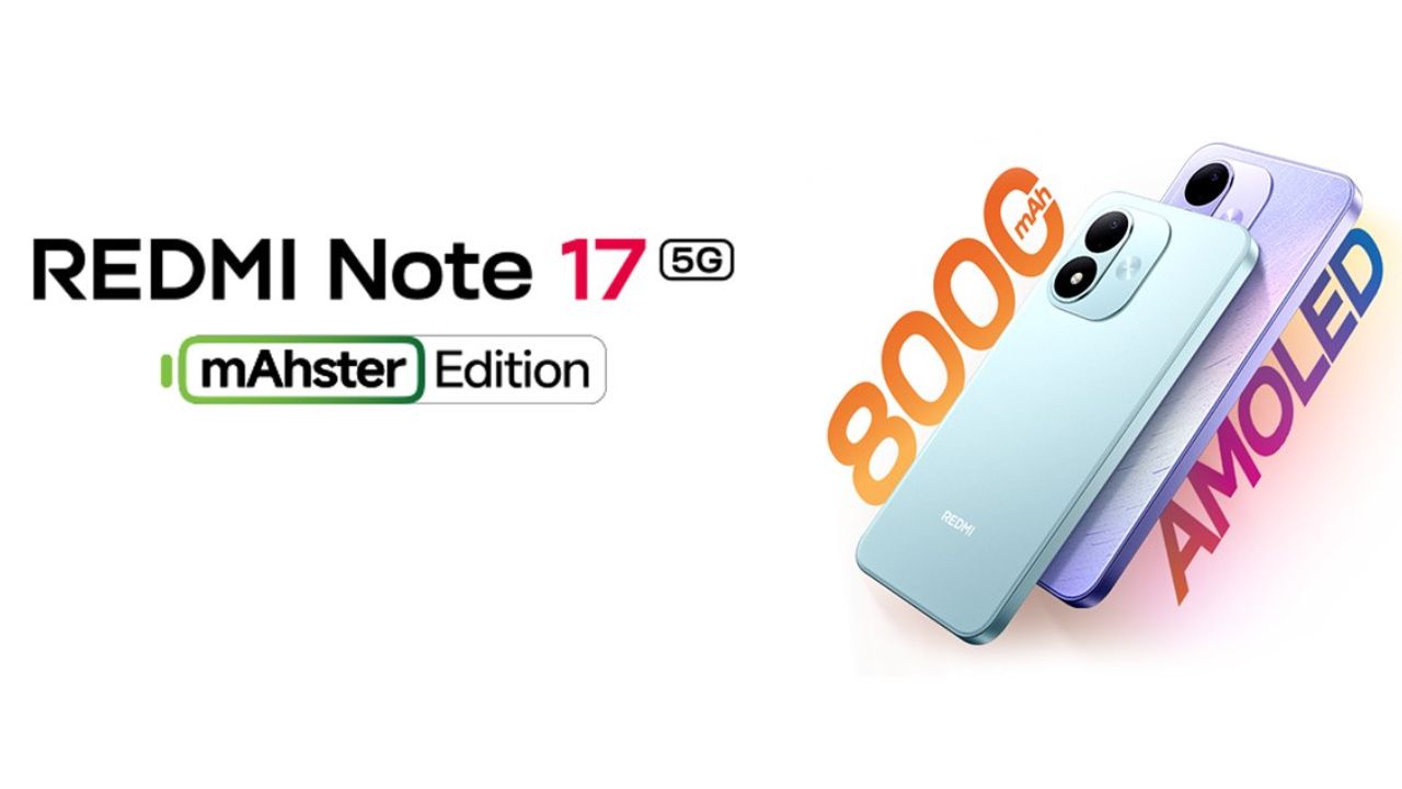 Redmi Note 17 Launched In India: 8,000mAh Battery, HyperOS 3, And Vibrant Colour Options, Check All Specs And Price