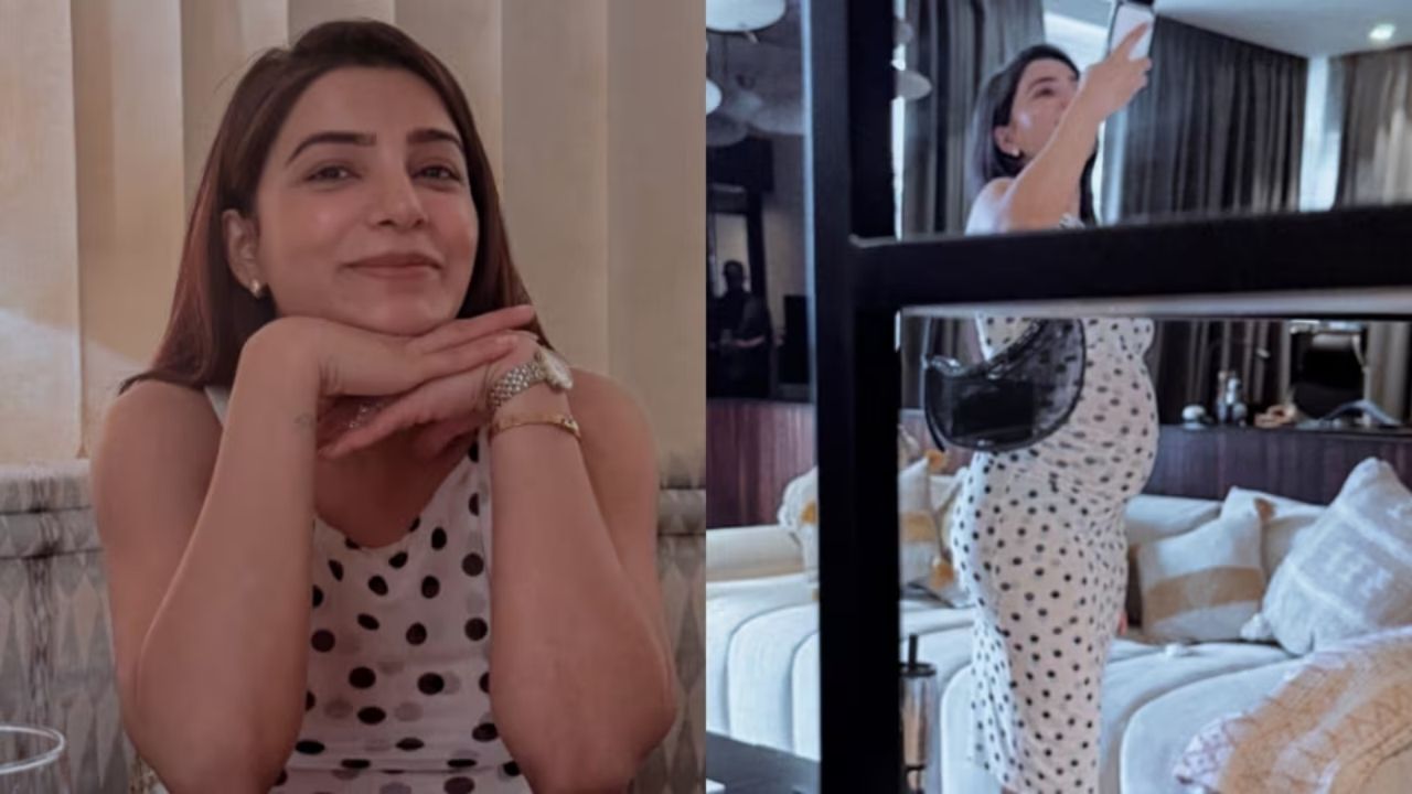 Samantha Ruth Prabhu Flaunts Baby Bump, Pregnancy Glow In New Pics; See Pictures