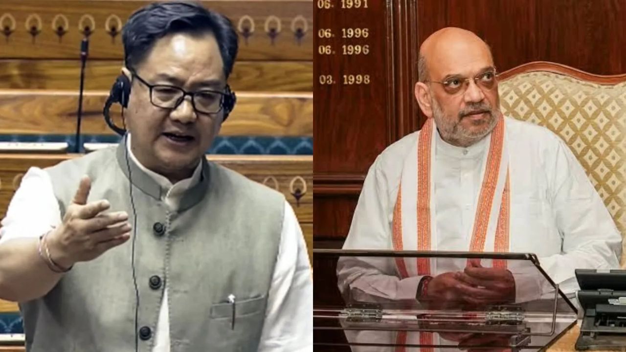 ‘Amit Shah Will Respond, You Won’t Be Able To Digest’: Kiren Rijiju’s Sharp Reply To Opposition Demand