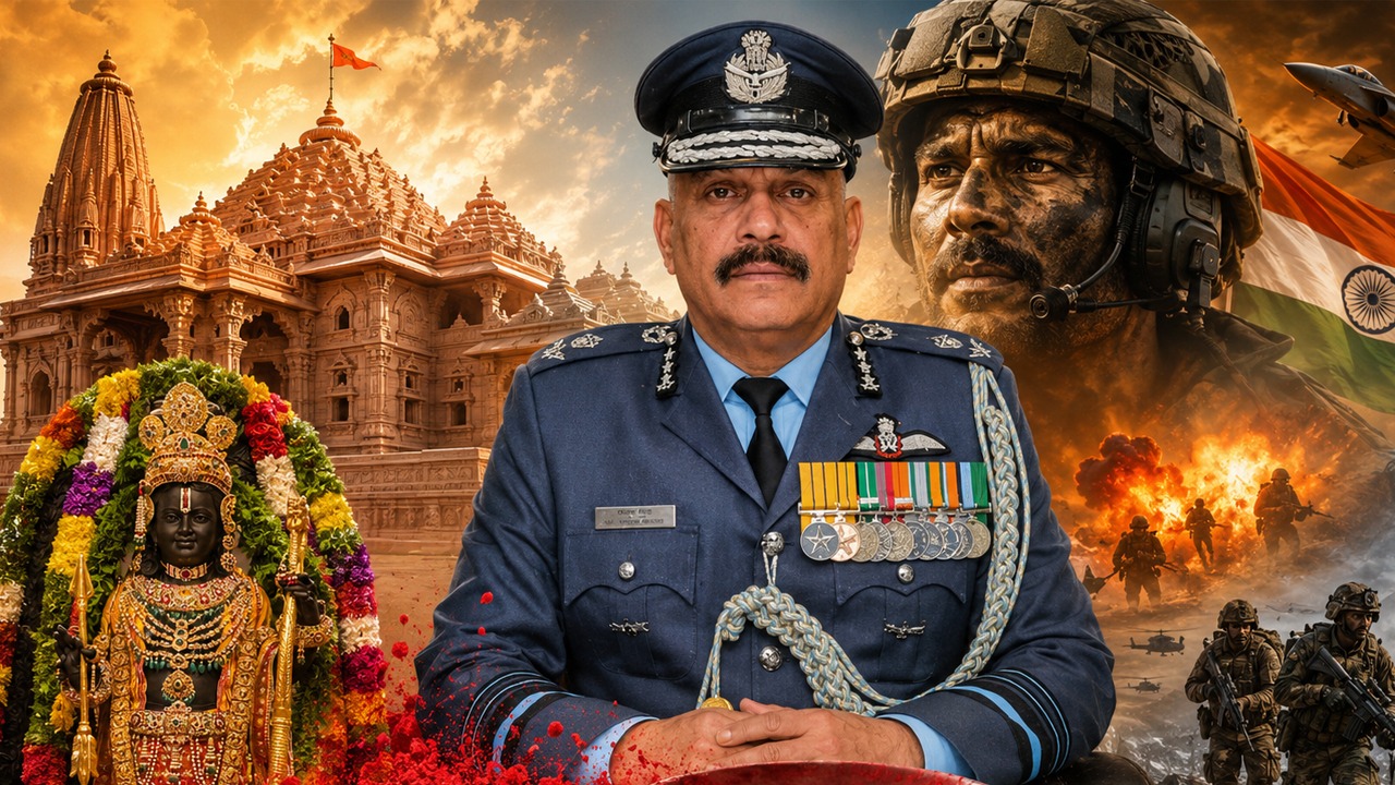 Ram Mandir Gets First CEO! Retired Air Marshal Jitendra Mishra Takes Charge In Ayodhya