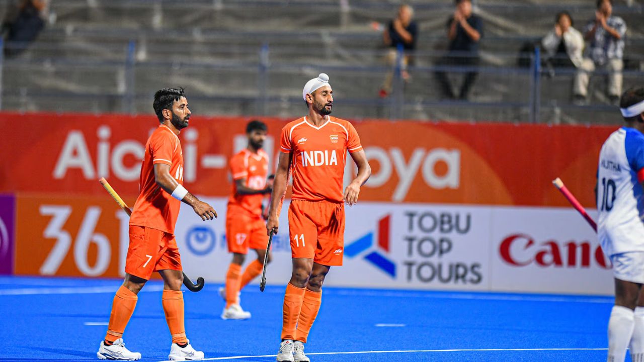Asian Games 2026: India Thrash Sri Lanka 16-1 in Asian Games Hockey as Jugraj Singh Leads Goal-Fest With Four Strikes