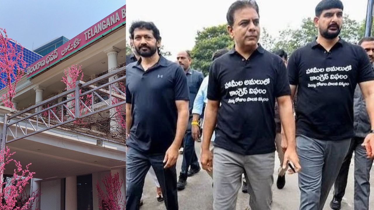 Telangana Politics Explodes: KTR, Harish Rao Among 22 BRS MLAs Suspended