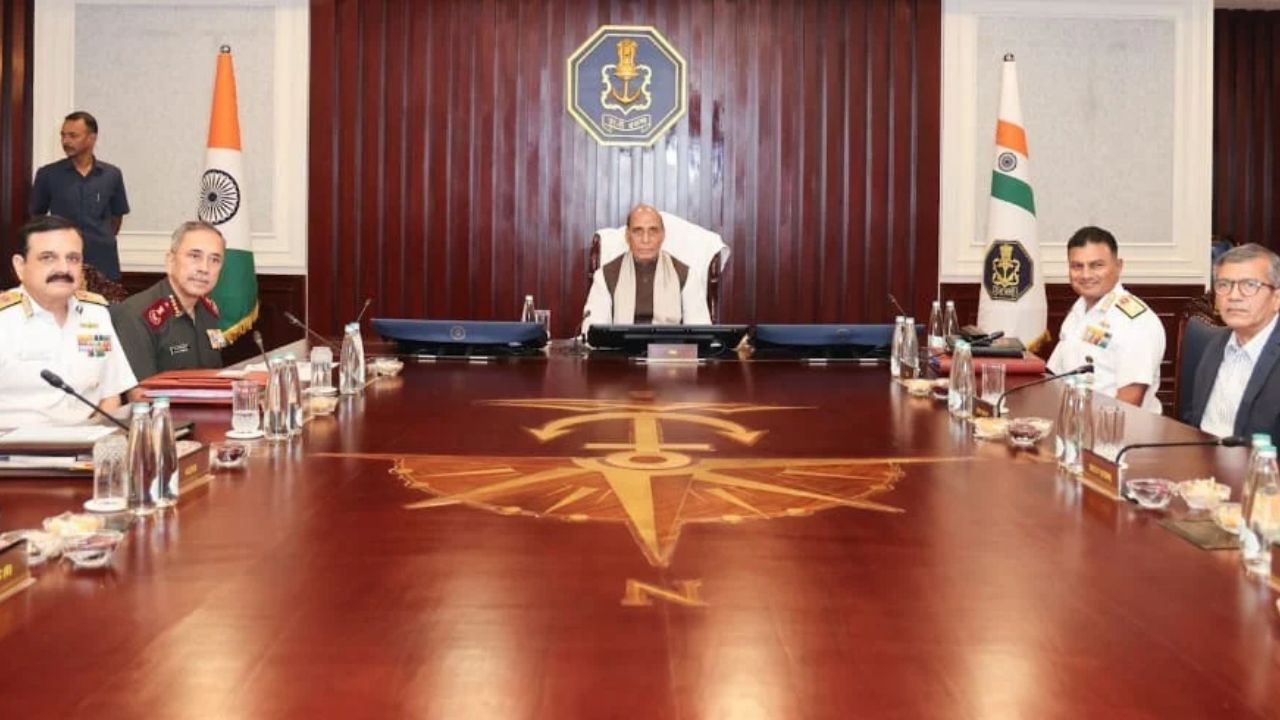 Indian Navy’s Blue-Water Power Expands Across Oceans, Says Defence Minister Rajnath Singh
