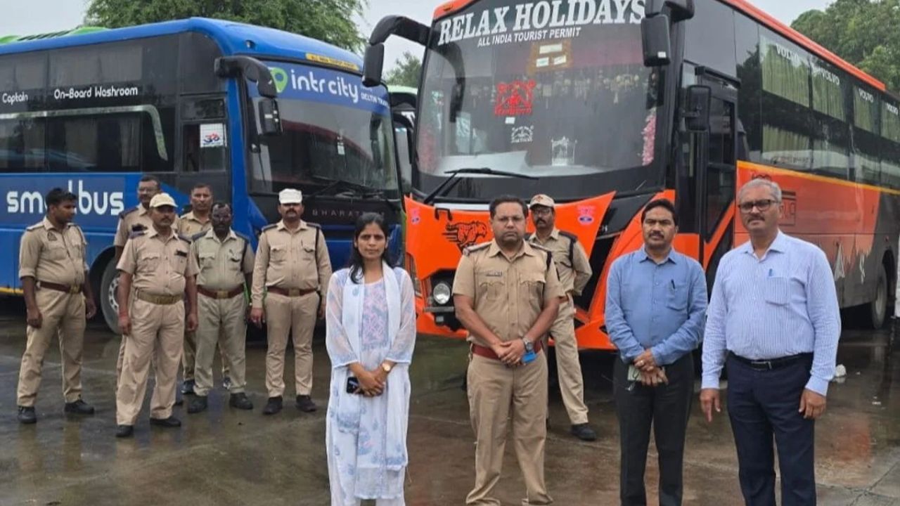 UP Launches Operation Kavach, New Road Safety Drive Targets Illegal Buses