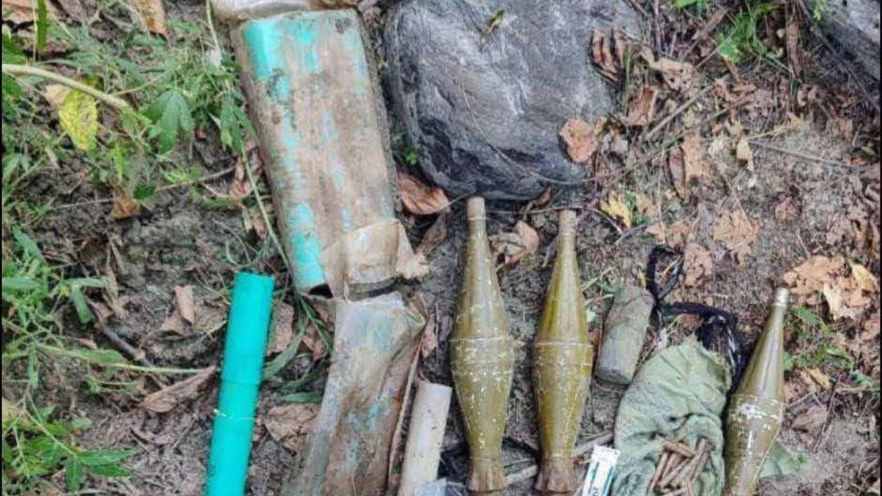 Security Forces Find Hidden Weapons Cache Near LoC in North Kashmir’s Kupwara