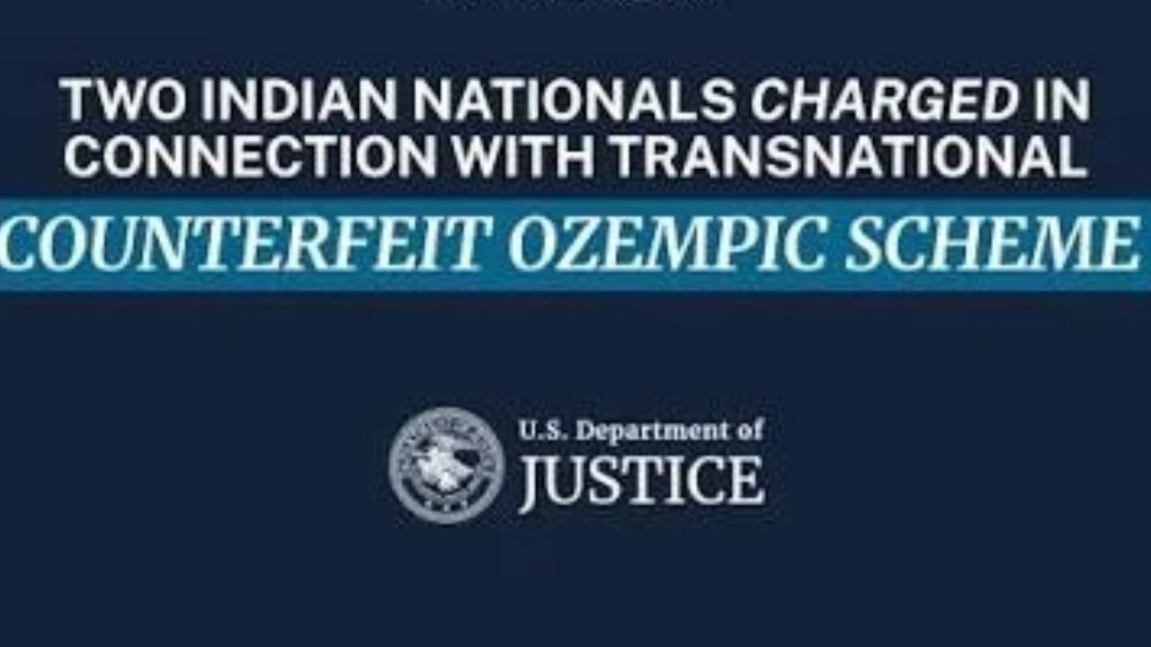 US Busts Alleged Fake Ozempic Network; Two Indian Nationals Charged