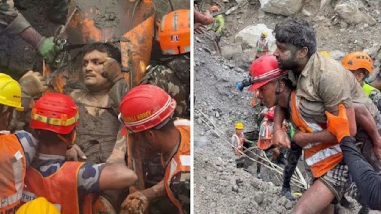 9 Days Buried Alive! 2 Workers Survive Nepal Tunnel Rescue Miracle After Flood Horror